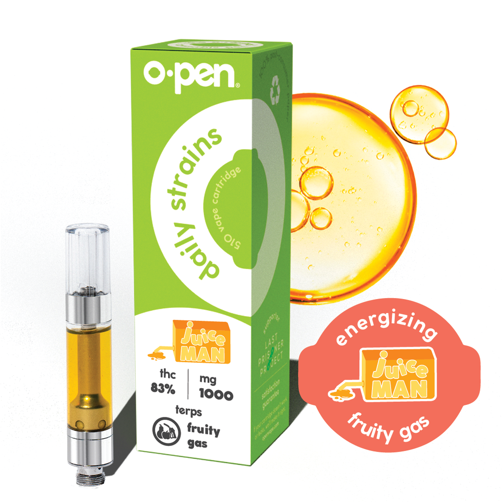 O.Pen Daily Strains Cartridge | Juice Man 1g Rec