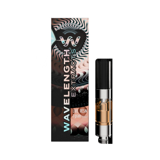 Wavelength Extracts Live Resin Cartridge | Lemon Cap 1g Rec