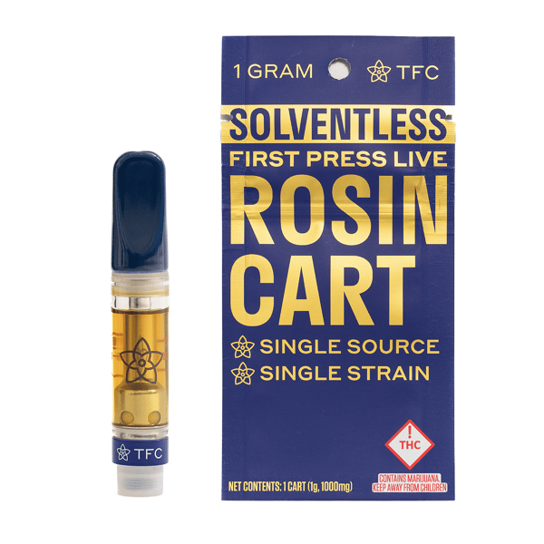 The Flower Collective Live Rosin Cartridge | Dreamsicle 1g Rec