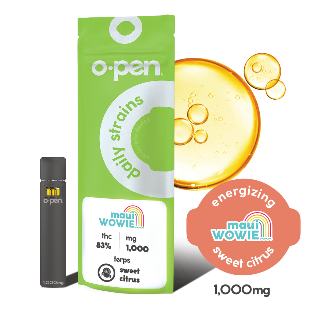 O.Pen Daily Strains All In One | Maui Wowie 1g Rec