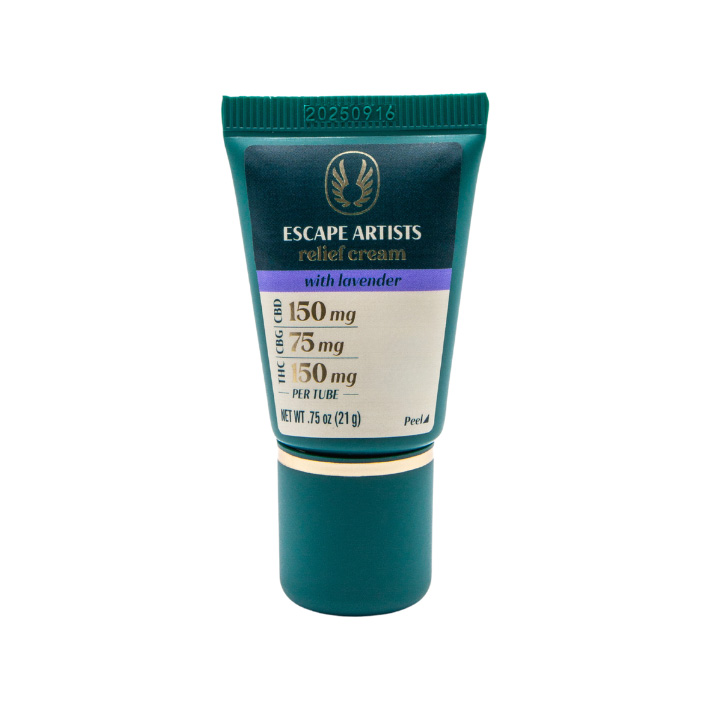 Escape Artists Relief Cream 2:1:2 | Lavender 400mg Rec