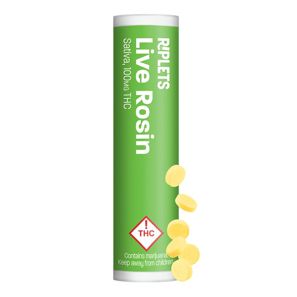 Ripple Riplets | Sativa Live Rosin 100mg Rec