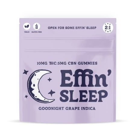 SLEEP GOODNIGHT GRAPE 2:1 THC:CBN EFFIN'