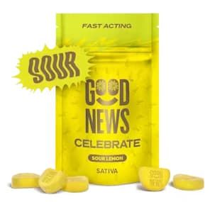 CELEBRATE SOUR LEMON GOOD NEWS