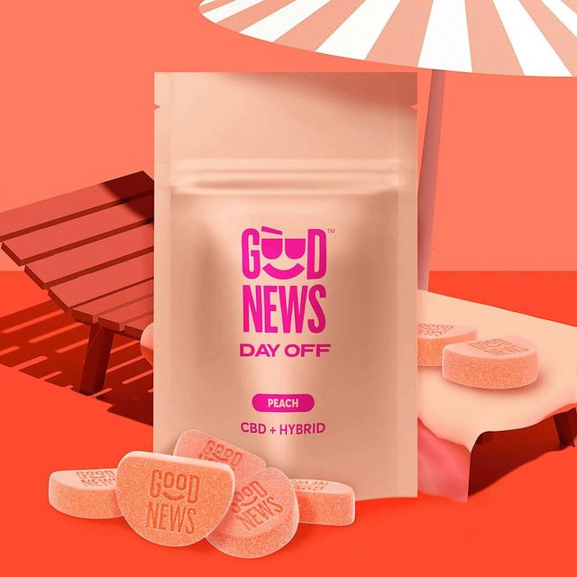 PEACH DAY OFF 1:1 CBD:THC GOOD NEWS