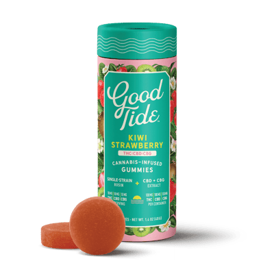 KIWI STRAWBERRY 1:1:1 THC:CBD:CBG GOOD TIDE