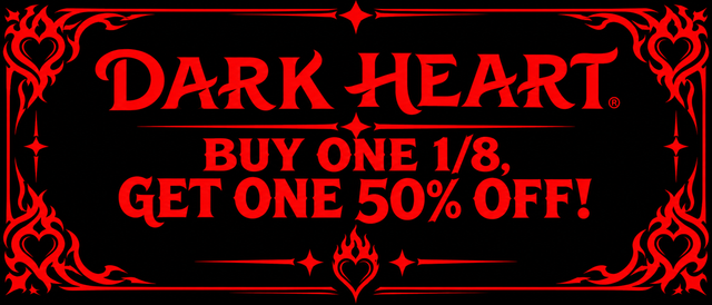 Cannabis Promo, Cannabis Sales, Cannabis Discounts, Cannabis on Sale, Dark Heart BOGO 50%