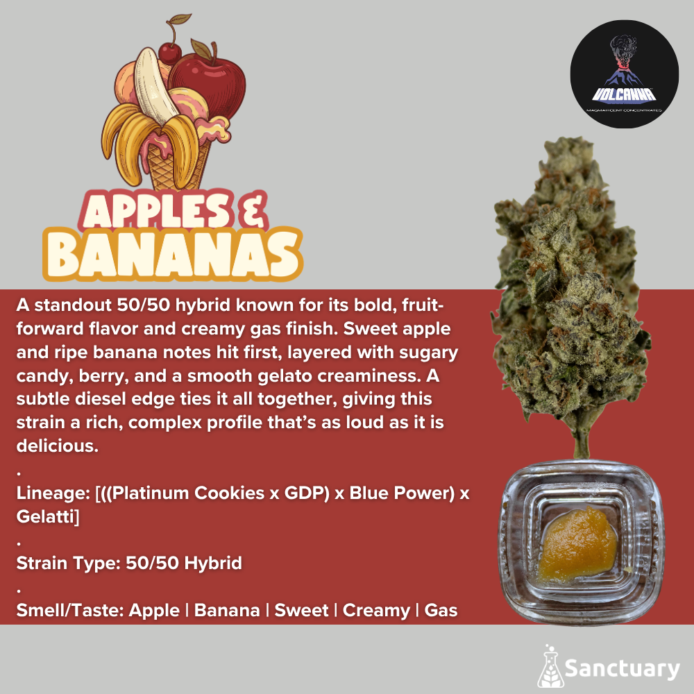 Baller Jar - Apples and Bananas - Cured Resin