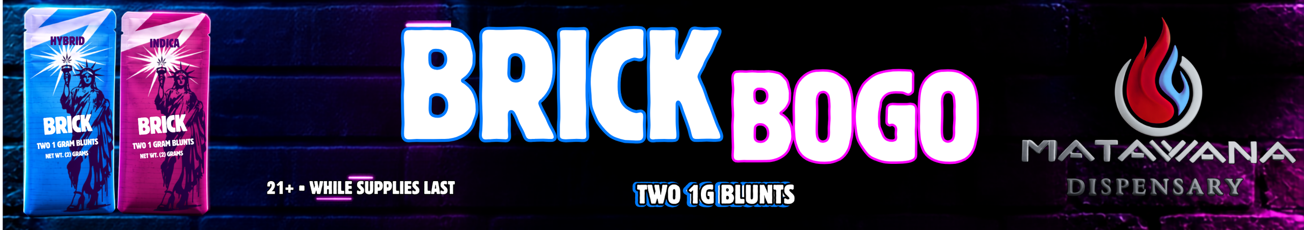 Cannabis Promo, Cannabis Sales, Cannabis Discounts, Cannabis on Sale, BRICKS BOGO