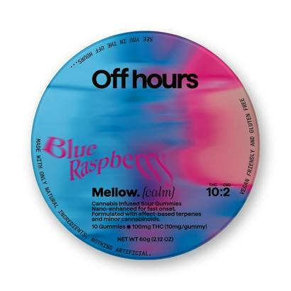 Mellow Blue Raspberry  Off Hours