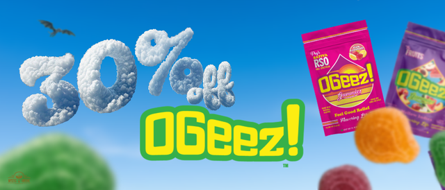 Cannabis Promo, Cannabis Sales, Cannabis Discounts, Cannabis on Sale, Ogeez 30% Off