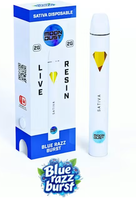 Blue Razz Burst | Live Resin | Moondust