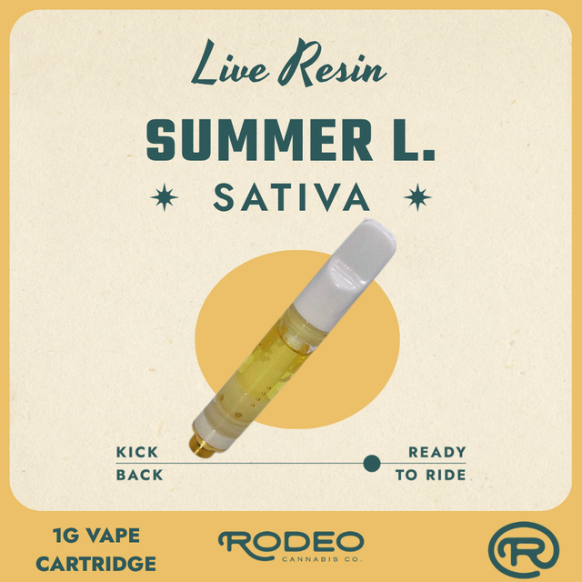 Summer L. Live Resin Rodeo Cannabis