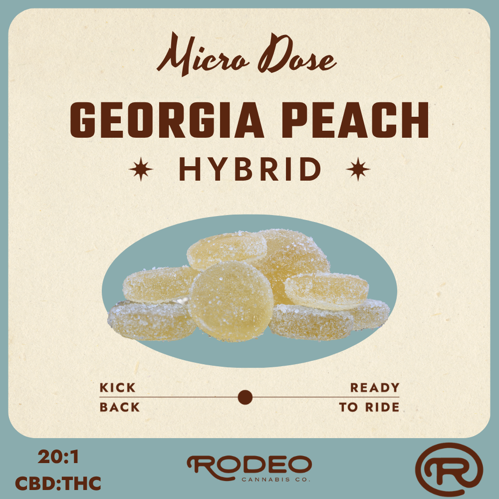 Ratios - Micro Dose - Georgia Peach 20:1 CBD:THC