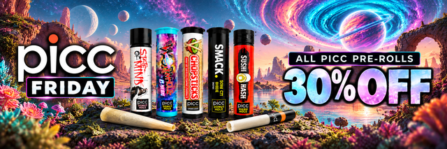Cannabis Promo, Cannabis Sales, Cannabis Discounts, Cannabis on Sale, PICC Friday