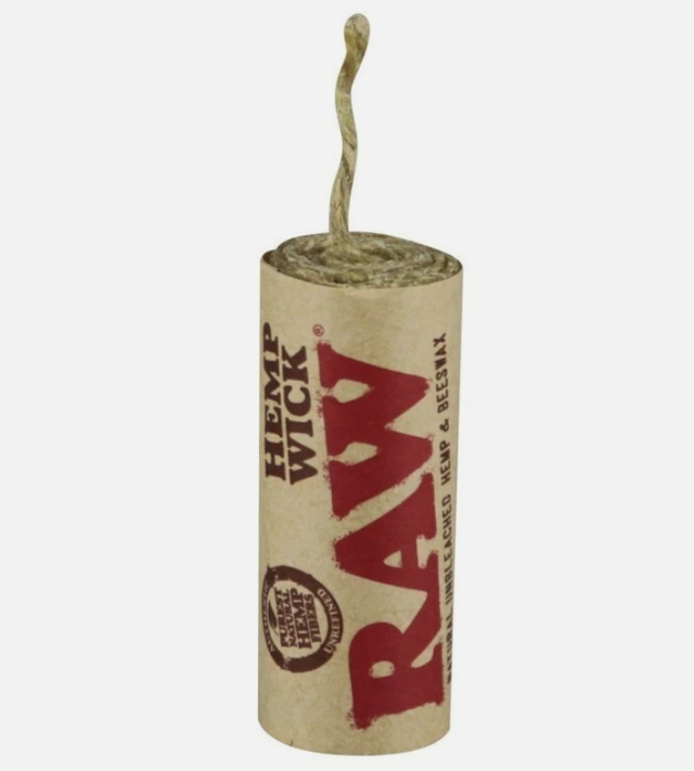 20ft Hemp Wick Raw Papers