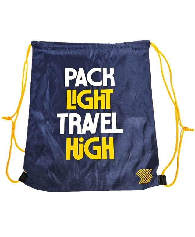 Drawstring Bags Navy Cannabicity