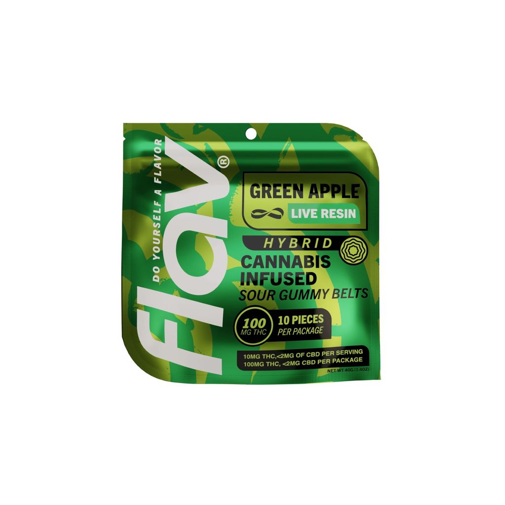 Green Apple Belts Live Resin