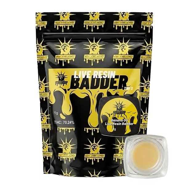 Banana OG Live Resin Badder