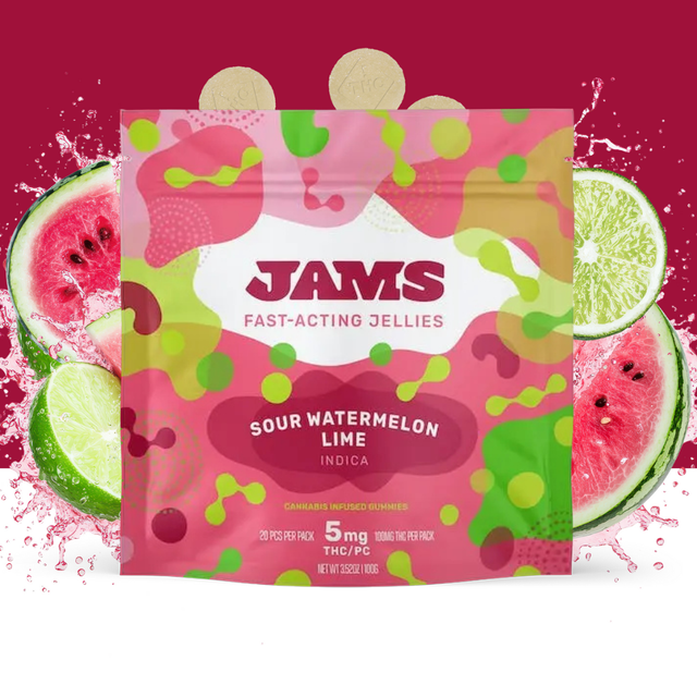 Sour Watermelon Lime Jams
