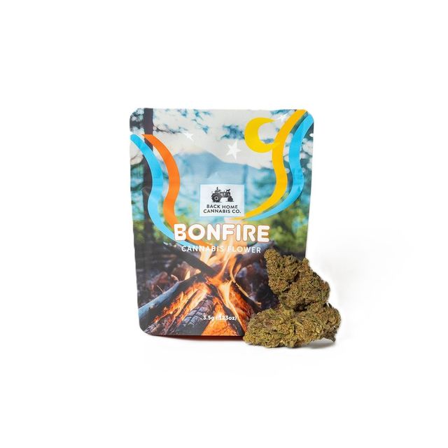 Bonfire Ice Cream Cake Back Home Cannabis Co.