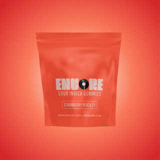 Strawberry Peach 2:1 CBD:THC Encore Edibles