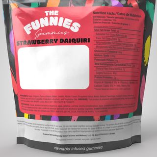 Strawberry Daiquiri Funnies Gummies 2pk [100mg] The Funnies Gummies