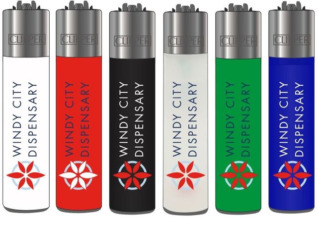 Windy City Cannabis Branded Clipper Lighter High Mountain Imports