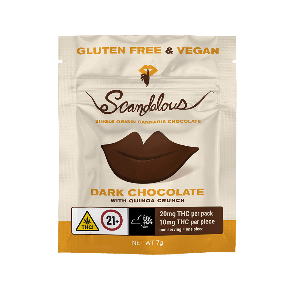 Dark Chocolate With Quinoa Crunch