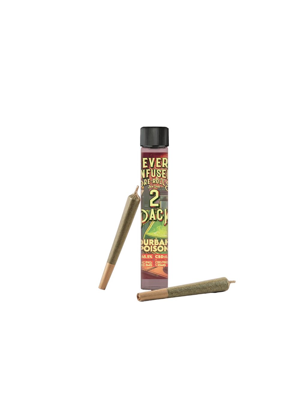 Durban Poison Infused Pre-Rolls
