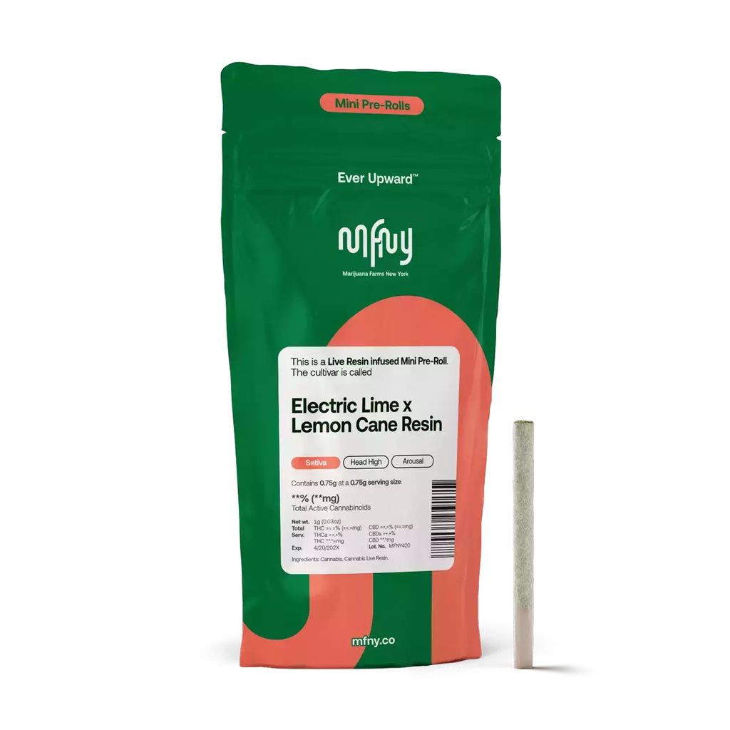 Electric Lime X Lemon Cane Infused Pre-Roll