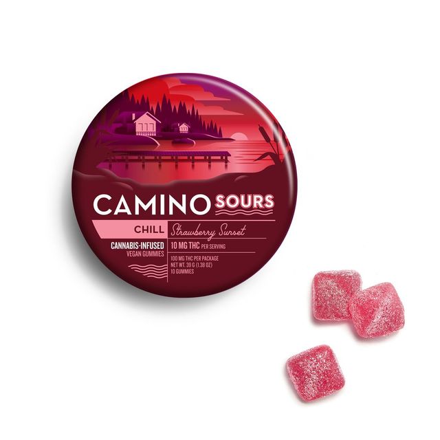 Sour Strawberry Sunset Camino Sours