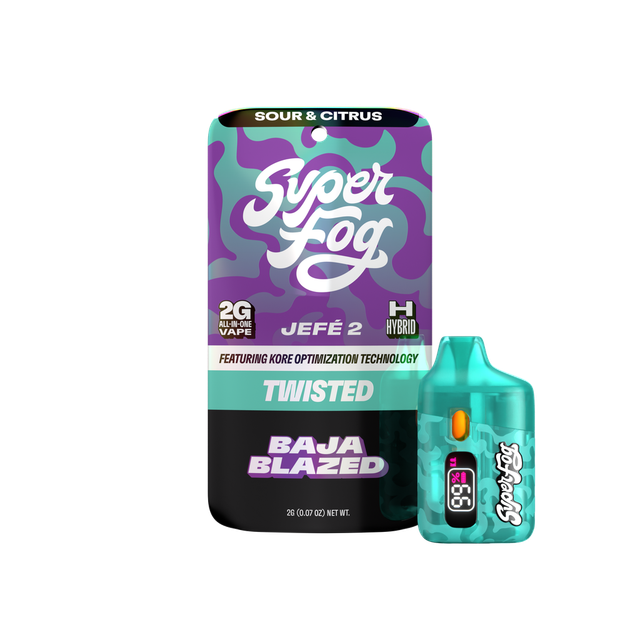 TWISTED Baja Blazed 2g AIO Vape Mfused TWISTED Baja Blazed 2g AIO Vape Mfused