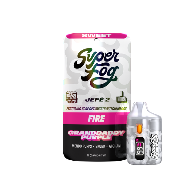 Granddaddy Purple 2g JEFÉ 2 AIO Vape Mfused