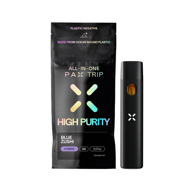 Blue Zushi 2g High Purity AIO Vape PAX