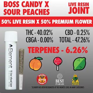 Boss Candy x Sour Peaches Element