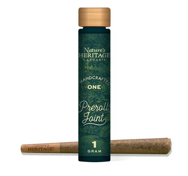 The Big Smooth 1G Pre-Roll Natures Heritage 