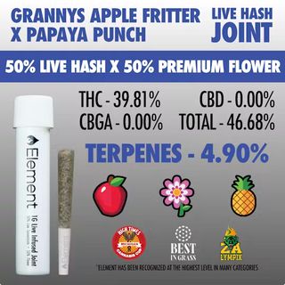 Granny's Apple Fritter x Papaya Punch Element