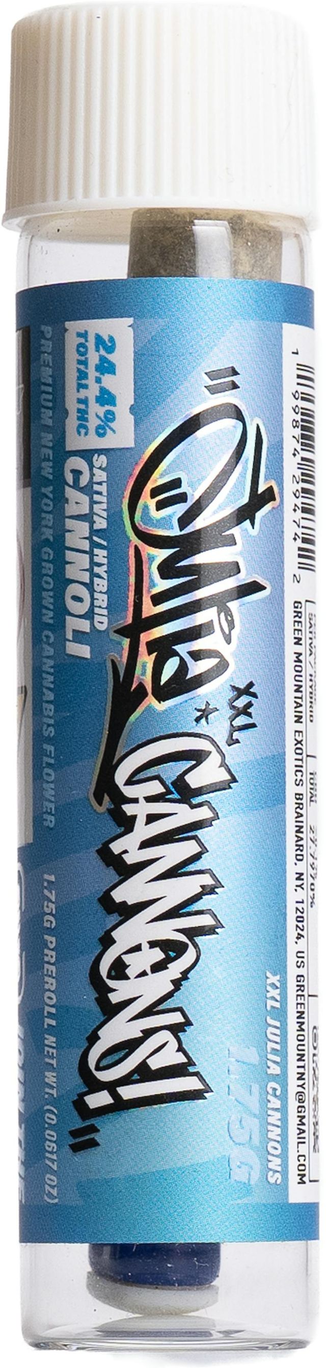 XXL Julia Cannons Cannoli Julia