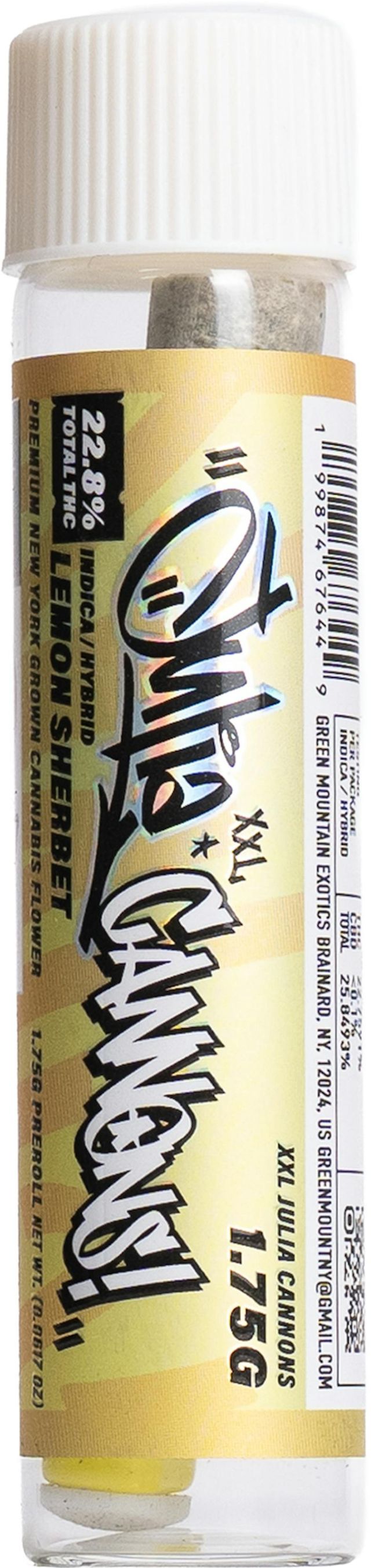XXL Julia Cannons Lemon Sherbet Julia