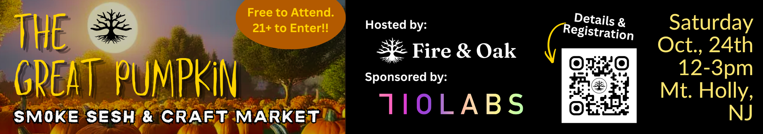 Cannabis Promo, Cannabis Sales, Cannabis Discounts, Cannabis on Sale, The Great Pumpkin Sesh & Craft Market