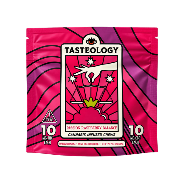 Passion Raspberry Balance (1:1 THC:CBD) Tasteology Passion Raspberry Balance (1:1 THC:CBD) Tasteology
