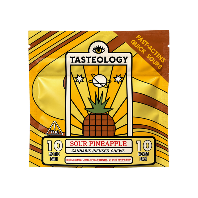 Sour Pineapple (1:1 THC:CBG) Tasteology