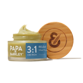 Releaf Balm 3:1 CBD:THC 50mg Balm Papa & Barkley