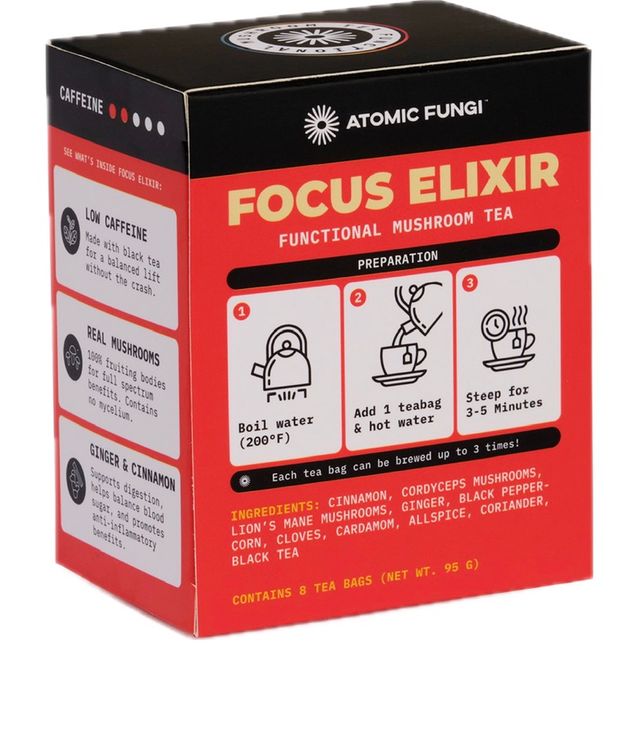 Focus Elixir Spicy Chai Atomic Fungi Focus Elixir Spicy Chai Atomic Fungi