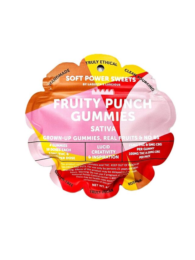 Fruity Punch Soft Power Sweets