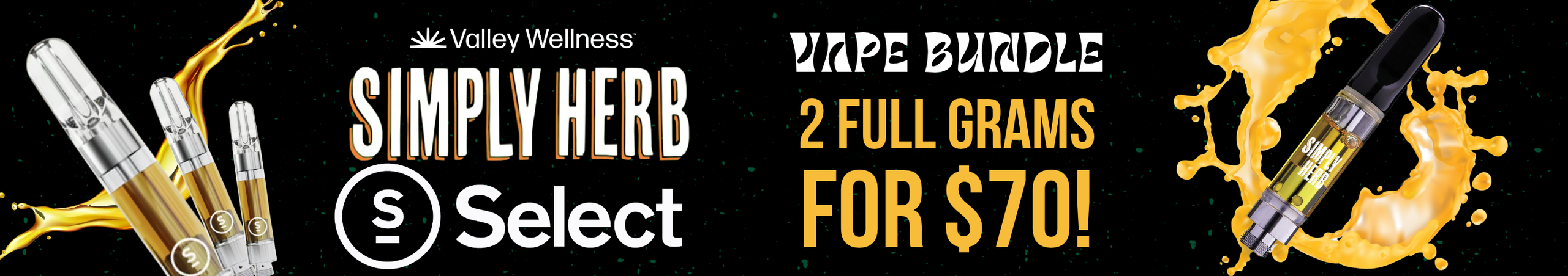 Cannabis Promo, Cannabis Sales, Cannabis Discounts, Cannabis on Sale, 1G Vapes 2 for $70