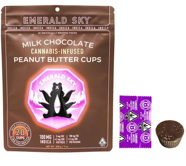 Peanut Butter Cups Emerald Sky