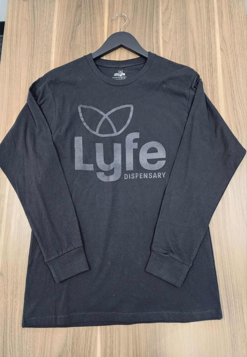 Apparel Shirt Long Sleeve Black Add Size