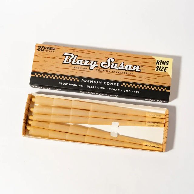 Unbleached Cones 53mm King Sized 20 Pack Blazy Susan